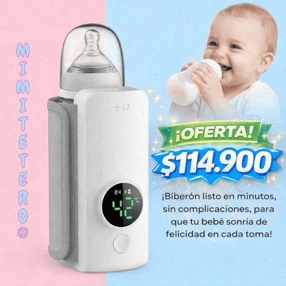 MIMITETERO® ¡LA FORMA MÁS SEGURA Y RÁPIDA DE CALENTAR LA LECHE DE TU BEBÉ!