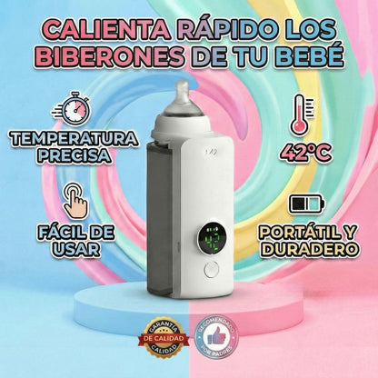 MIMITETERO® ¡LA FORMA MÁS SEGURA Y RÁPIDA DE CALENTAR LA LECHE DE TU BEBÉ!